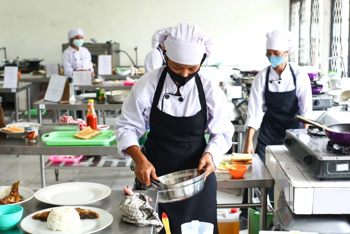 Halal certification process for restaurants and F&B outlets in Indonesia.